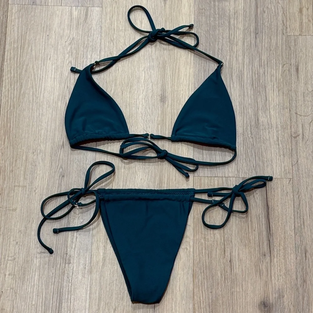 Teal Bikini Set